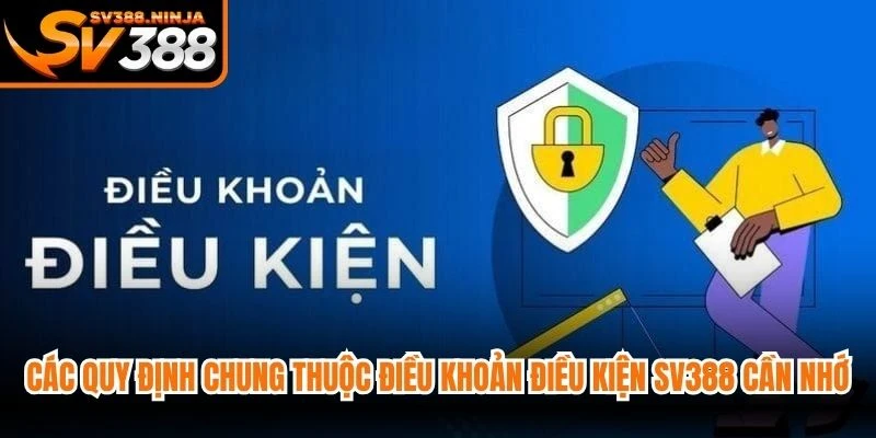 Các quy định chung thuộc điều khoản điều kiện SV388 cần nhớ